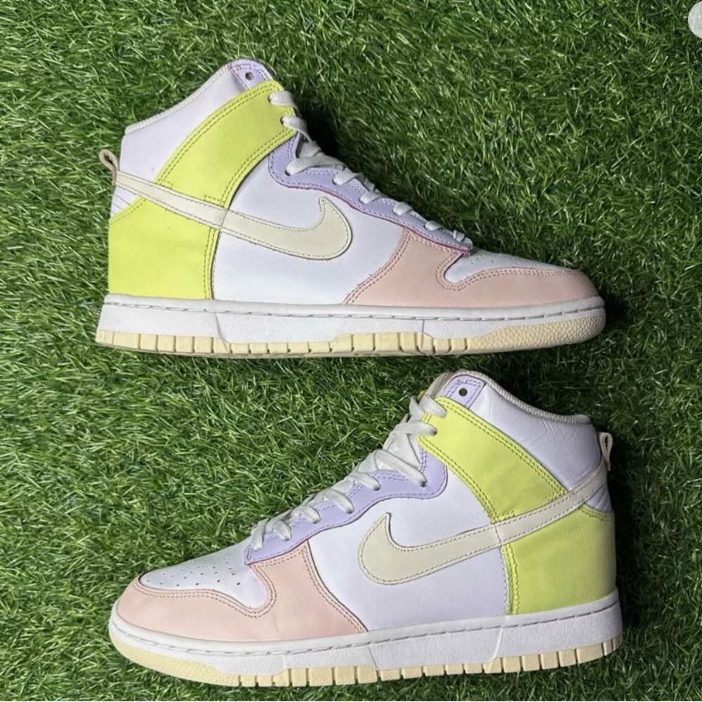 Nike Dunks high lemon twist